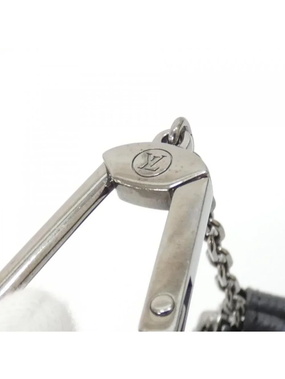 Louis Vuitton Monogram Eclipse Reverse Card Key Case Pochette Cles Coin &